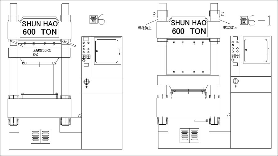 Melamine ware Compressing Machine