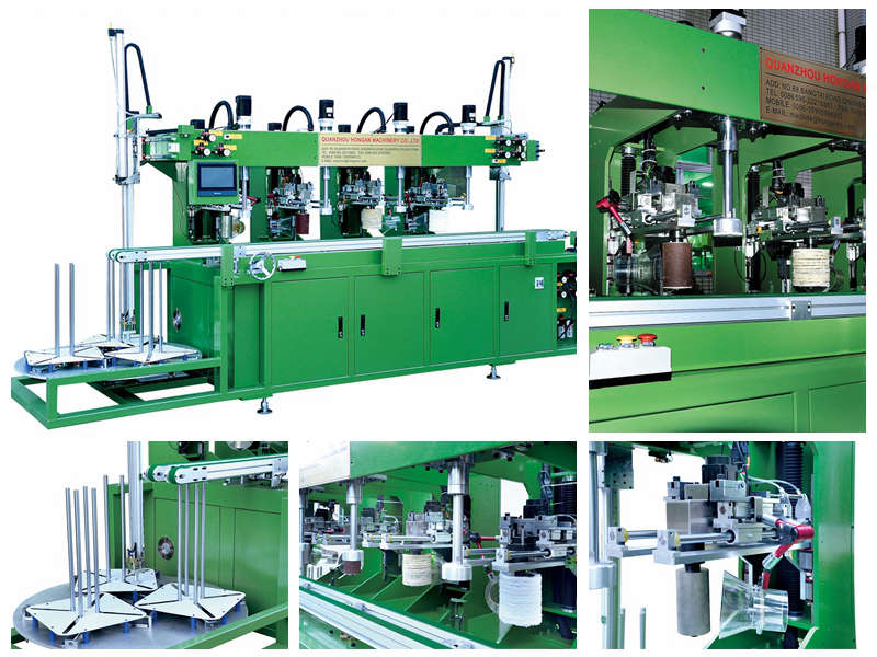 high speed melamine ware polish machine