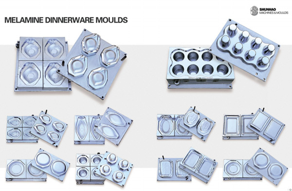 Shunhao brand melamine dinnerware molds