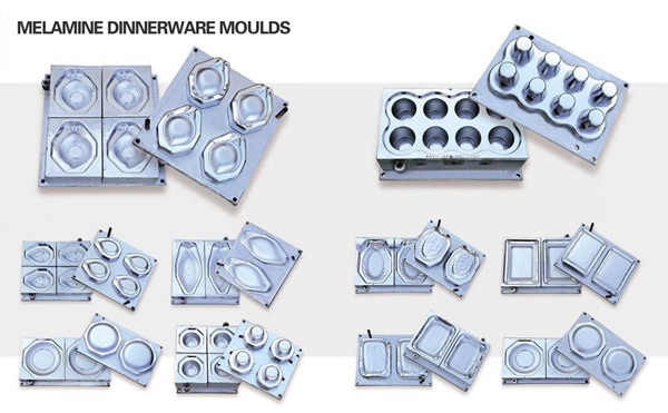 melamine tableware compression moulds
