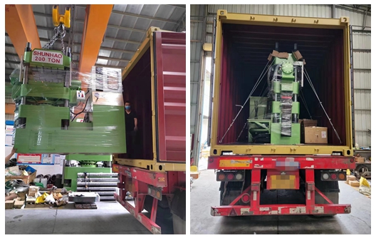 200 ton split cup molding machine