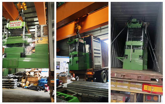 200 ton automatic split cup molding machine