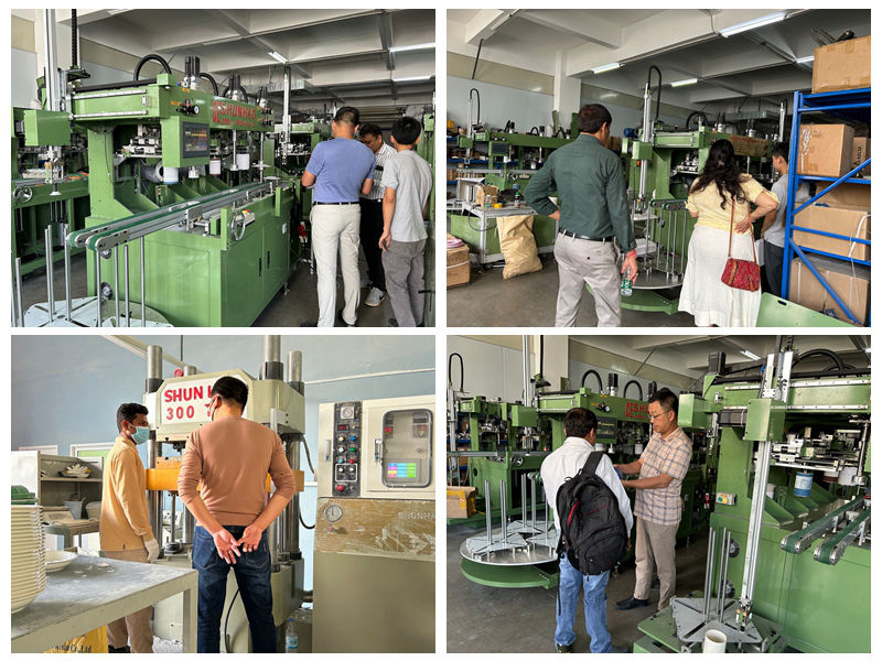 customers visit shunhao factory