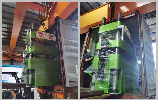 automatic melamine compression machine