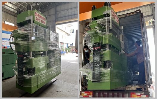 200 ton automatic melamine compression machine