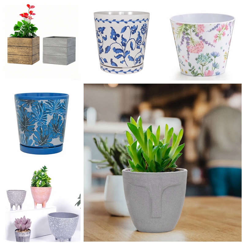 melamine flower pot compress machine and mould