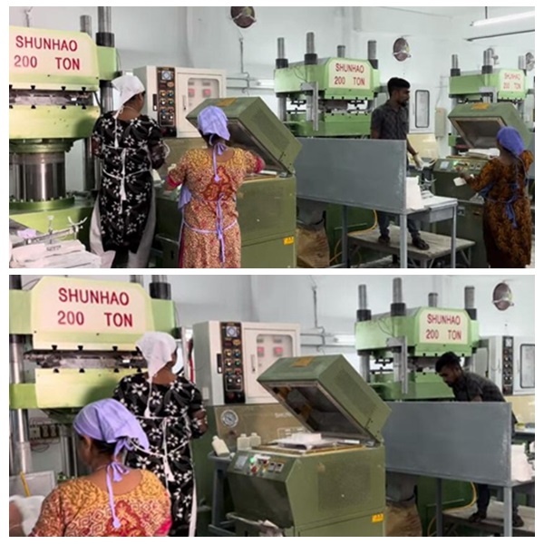 Shunhao dinnerware melamine resin powder preheating machine