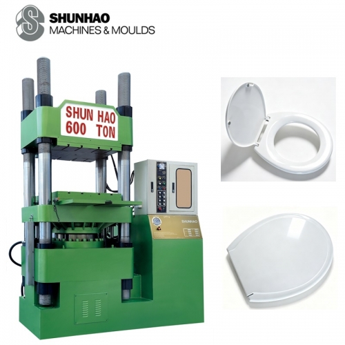 toilet seat lid compression machine