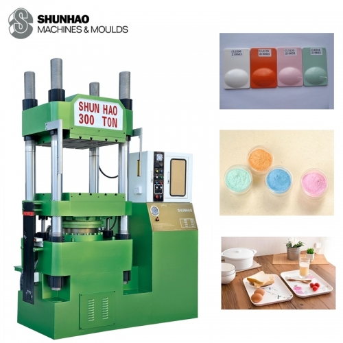 one color melamine molding machine
