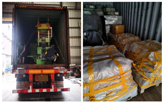 Shunhao Machine Mould Safely Shipped
