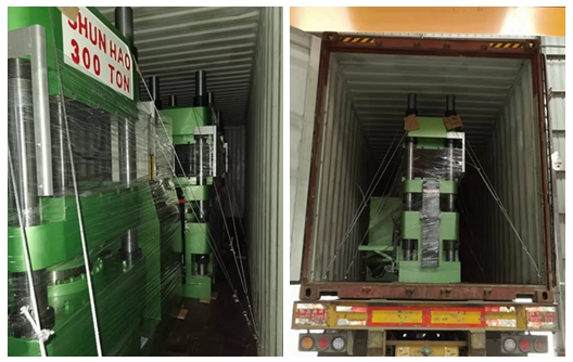 Hot Selling 300 Tons Melamine Molding Machine Shipment