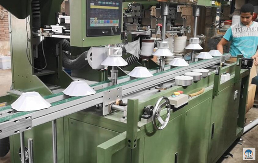 Automatic Melamine Crockery Trimming Machine From Shunhao