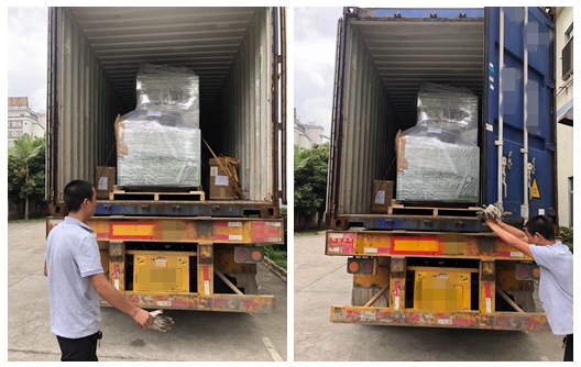 Shunhao Factory Automatic Melamine Edge Grinding Machine Shipment