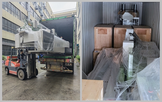 Shunhao Circular Automatic Polishing Machines and Preheater Shipment