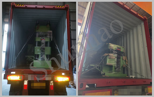 Shunhao Split Cup Molding Machine & Grinding Machine Shipment