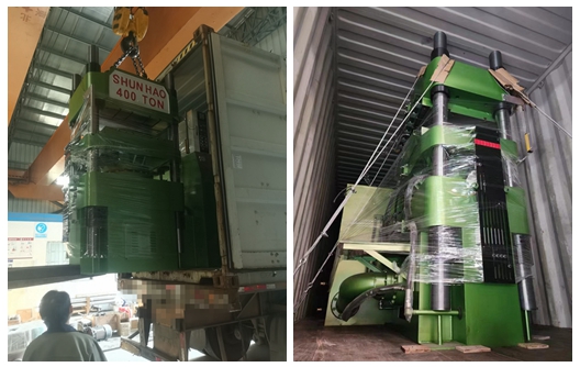 Machines and Moulds Shipment from Shunhao Factory