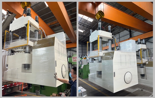 Custom 600Ton Hydraulic Press Machine Shipment