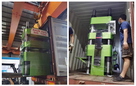 500 Tons Hydraulic Molding Machine Shipment