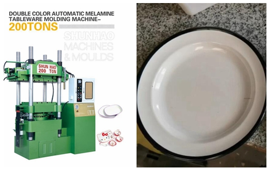 Taiwan Technology: Two Color Melamine Molding Machine