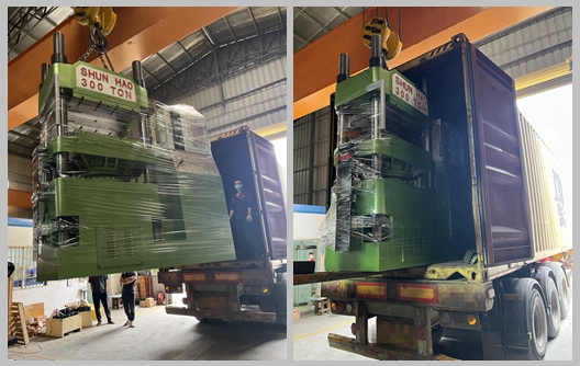 Shunhao 300 Ton Melamine Molding Machines New Shipment