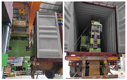 300 Ton Automatic Melamine Ware Molding Machine Shipment