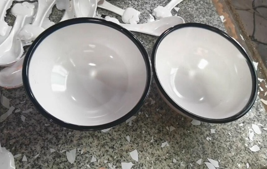 How to Make 2 Color Melamine Tableware from One Mold?