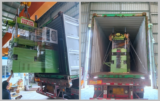 Shunhao 200-Ton Melamine Molding Machine and Preheating Machines Shipment