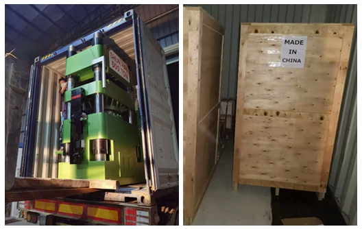 Shunhao Automatic Melamine Molding Machine Shipment