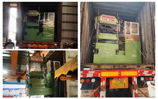 Shunhao 150 Ton Automatic Melamine Molding Machine New Shipment