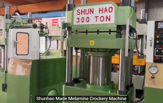 Shunhao Melamine: Update Technology Taiwan Machine for Melamine Crockery