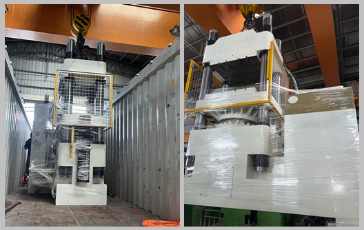 Shunhao 600-Ton Melamine Ware Molding Machine Shipment