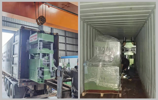 Shunhao Factory: Melamine Molding & Edge Grinding Machines Shipment