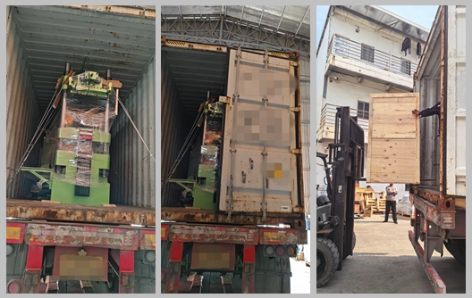 Shunhao 200-Ton Automatic Melamine Molding Machine and Preheater Shipment