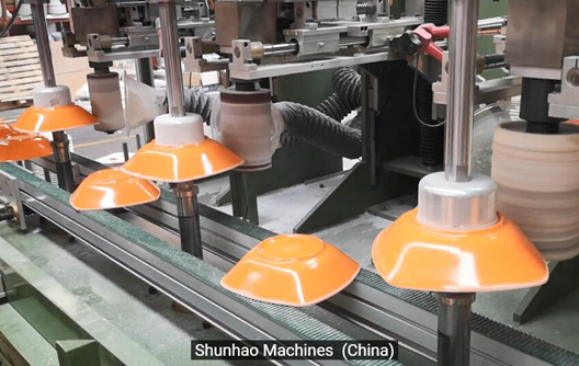 Shunhao Melamine: Different Shapes Available for Automatic Grinding Machine
